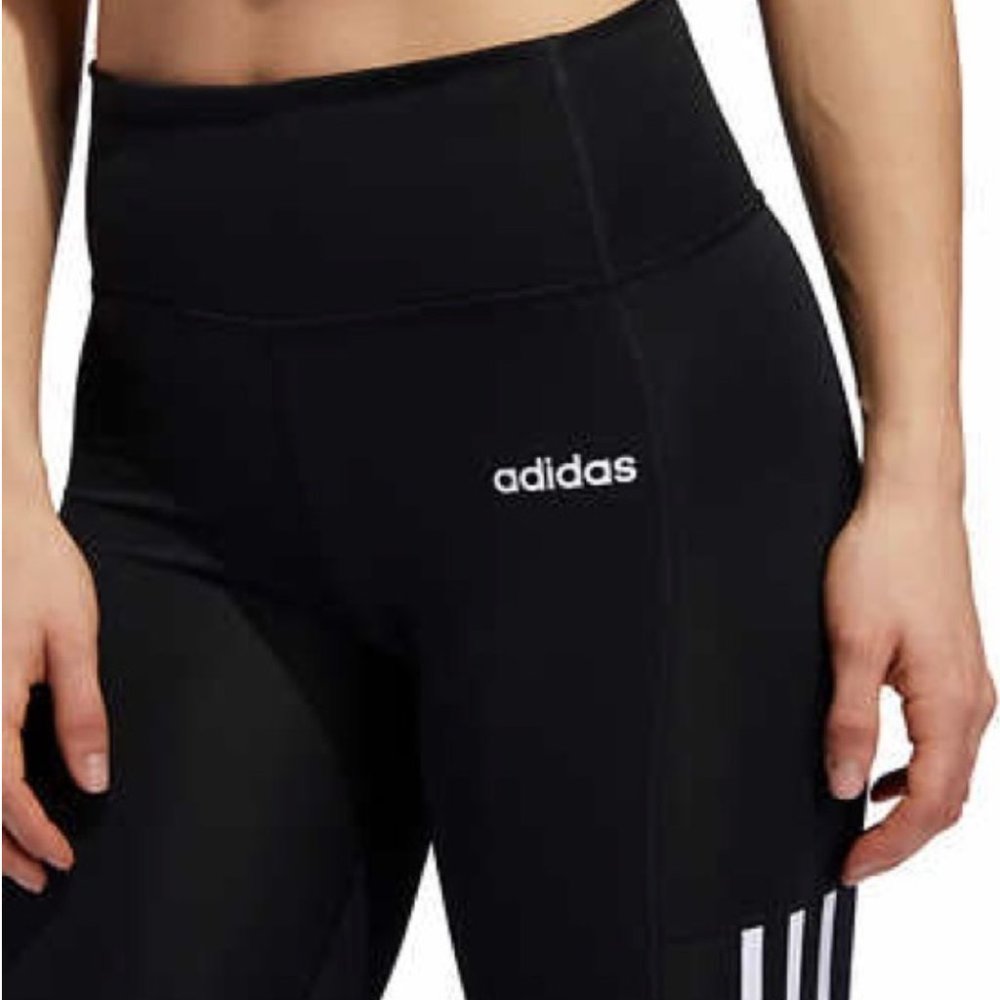 adidas Ladies' 7/8 3-Stripe Active Tight
